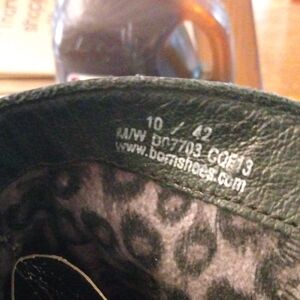 Born Boots Size 10